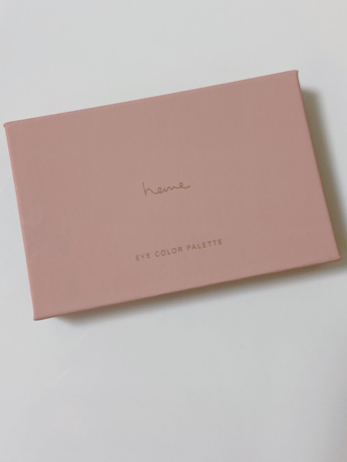 アイカラーパレット/heme/アイシャドウパレットを使ったクチコミ(1枚目)