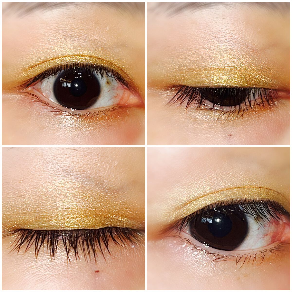 ワンダー キューブ アイシャドウ パール/リンメル ロンドン/単色アイシャドウを使ったクチコミ（3枚目）