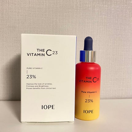 ザビタミンC23/IOPE/美容液を使ったクチコミ(1枚目)