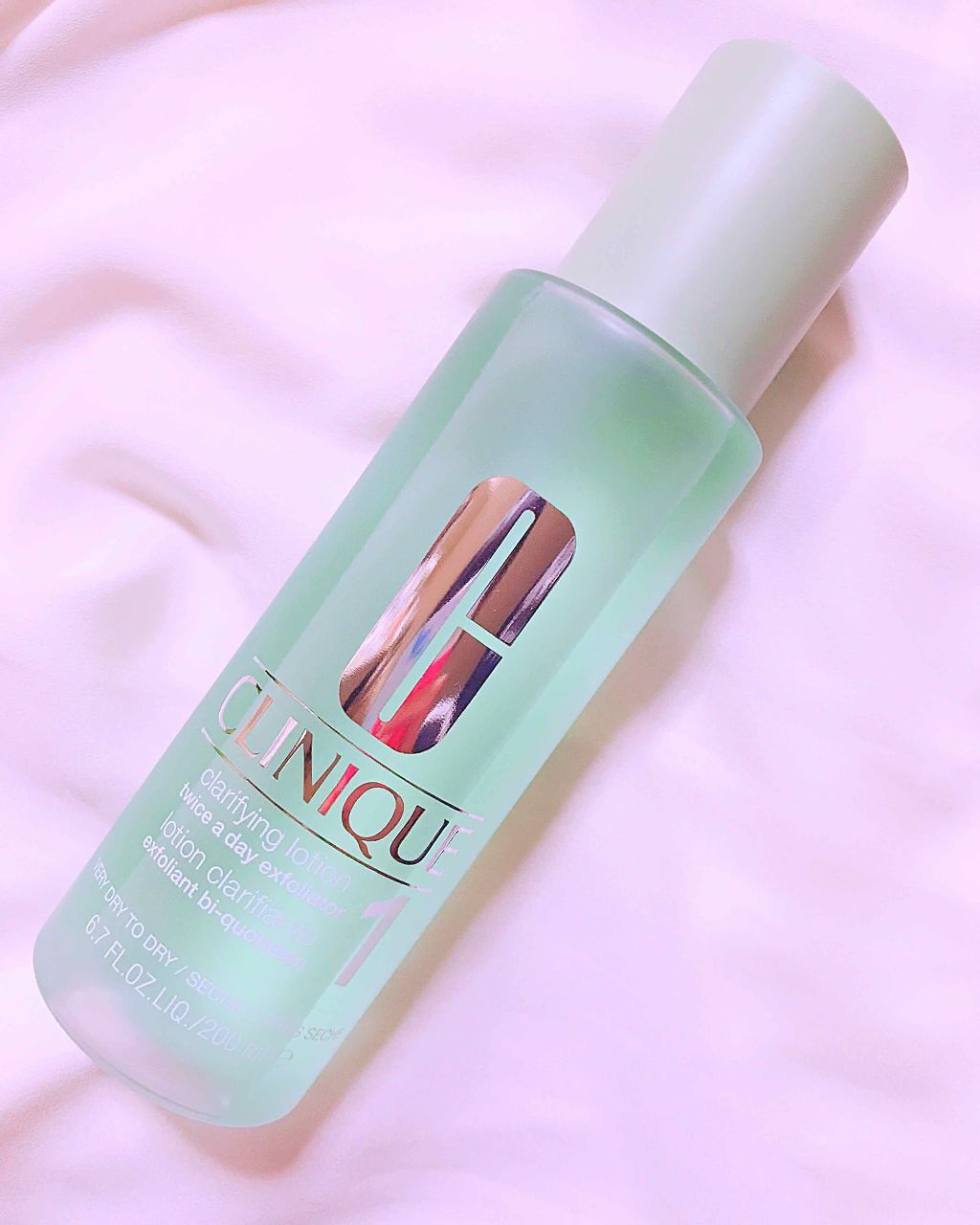 クラリファイング ローション 1/CLINIQUE/拭き取り化粧水を使ったクチコミ（1枚目）