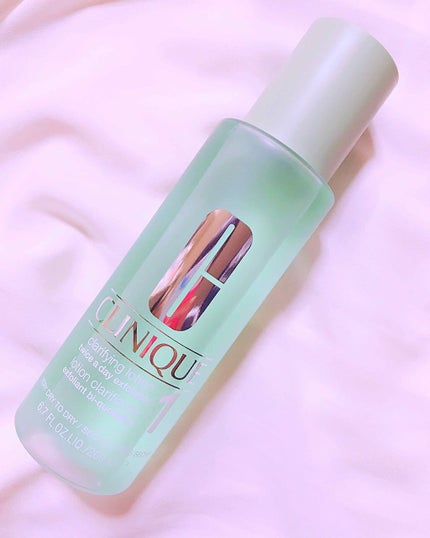 クラリファイング ローション 1/CLINIQUE/拭き取り化粧水を使ったクチコミ(1枚目)