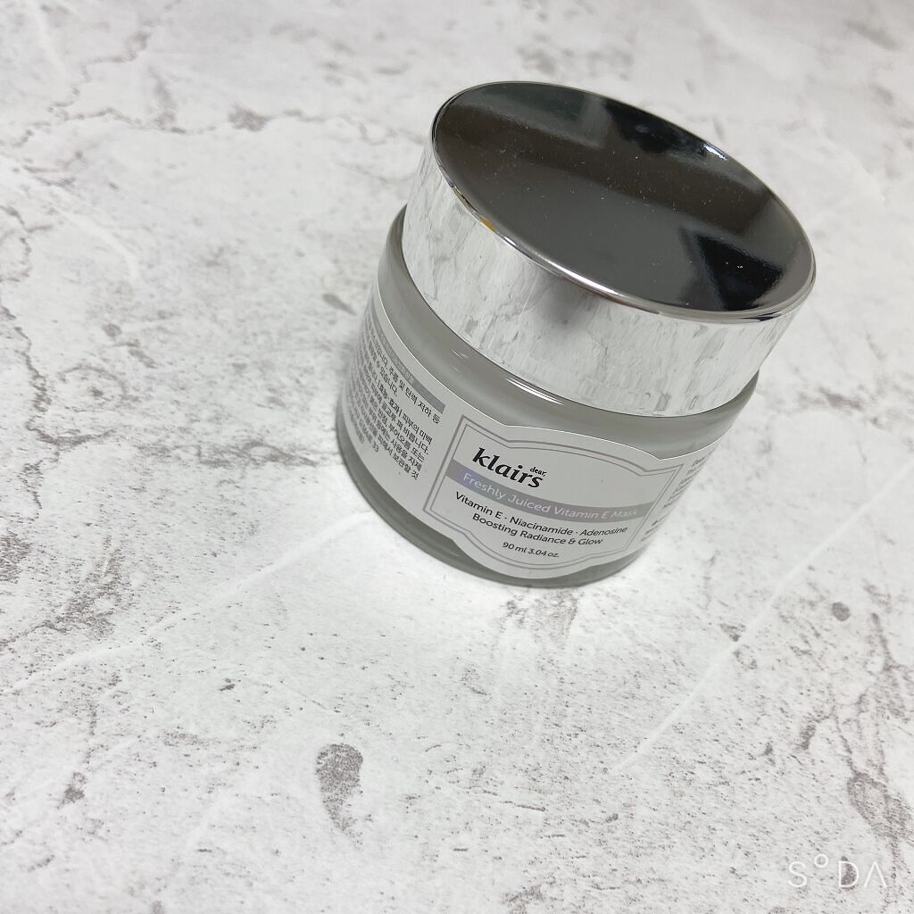 フレッシュリージュースドビタミンEマスク(90g)/Klairs/フェイスクリームを使ったクチコミ(1枚目)