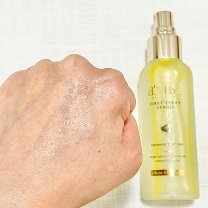 ダルバ ホワイトトリュフファーストスプレーセラム/ダルバ/ミスト状化粧水を使ったクチコミ(3枚目)