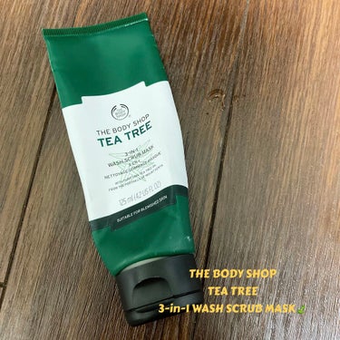 #使い切りコスメ 

3in1 ウォッシュ スクラブ マスク TT/THE BODY SHOP

本当にオススメ..🍃✨
大好きコスメ♡

おきにポイント
・スクラブの粒子が小さめでスクラブなのに痛くな