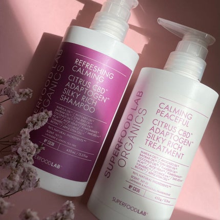 スーパーフードラボ オーガニックス シルキーリッチ シャンプー&トリートメント/SUPERFOOD LAB/市販シャンプーを使ったクチコミ(1枚目)