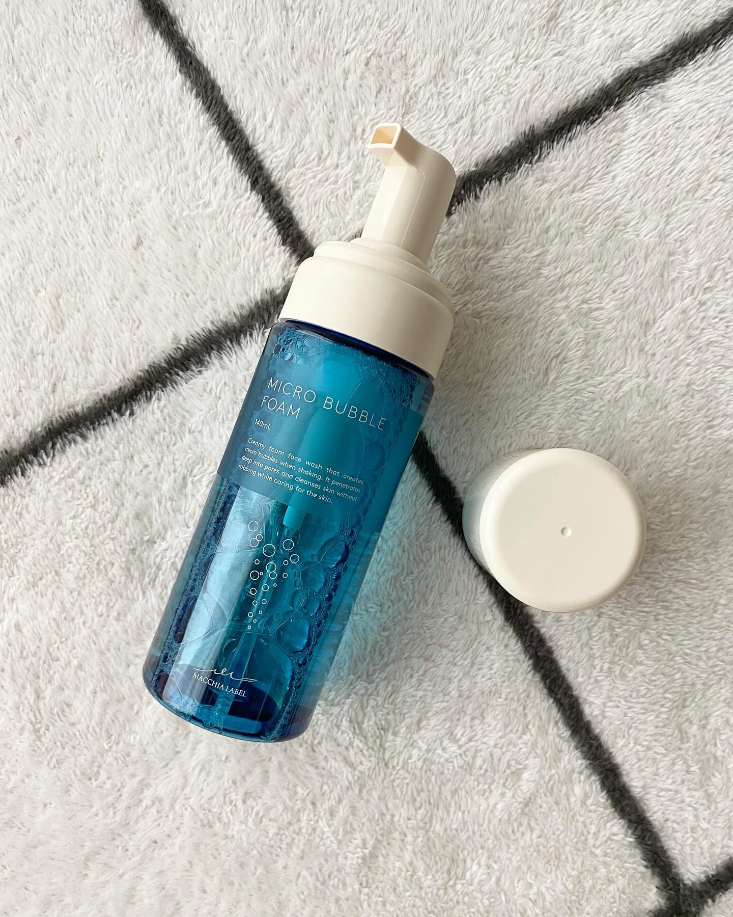 マイクロバブルフォームａ/Macchia Label/泡洗顔を使ったクチコミ（1枚目）