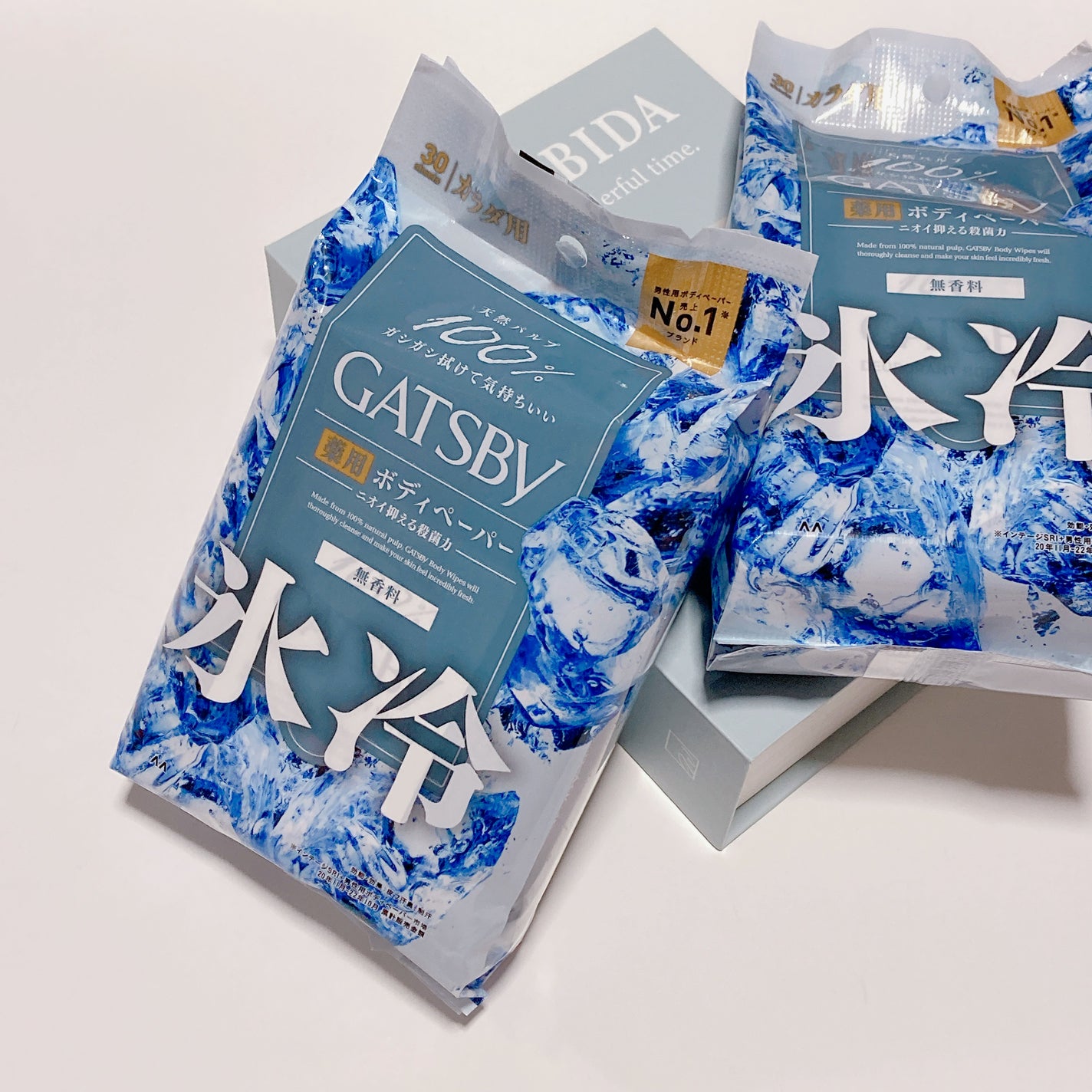 アイスデオドラント ボディペーパーN フリーズピーチ/ギャツビー/ボディシートを使ったクチコミ(2枚目)