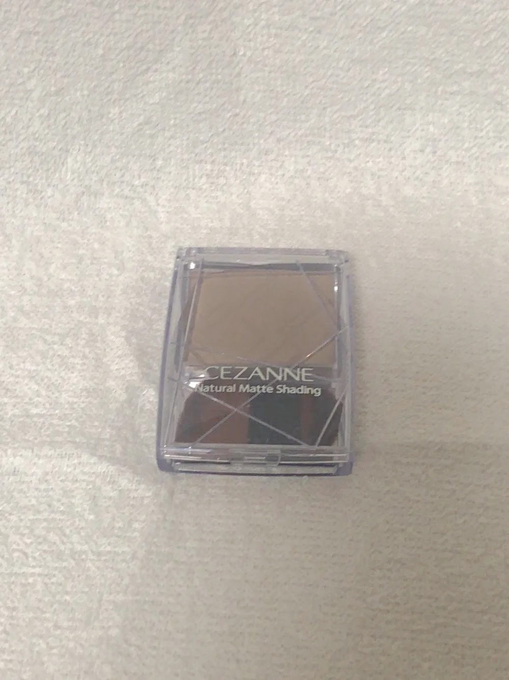ナチュラルマットシェーディング 01 ウォームトーン/CEZANNE/シェーディングを使ったクチコミ（3枚目）