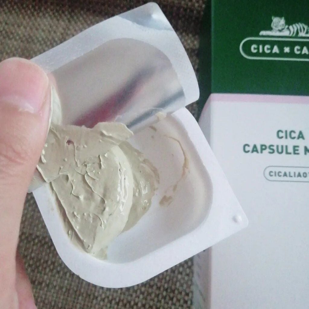 CICA カプセルマスク/VT/洗い流すパック・マスクを使ったクチコミ(2枚目)