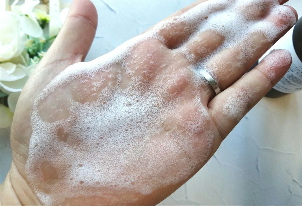 フェイシャルクレンザー クリアフォーム/IYVO/洗顔フォームを使ったクチコミ(4枚目)