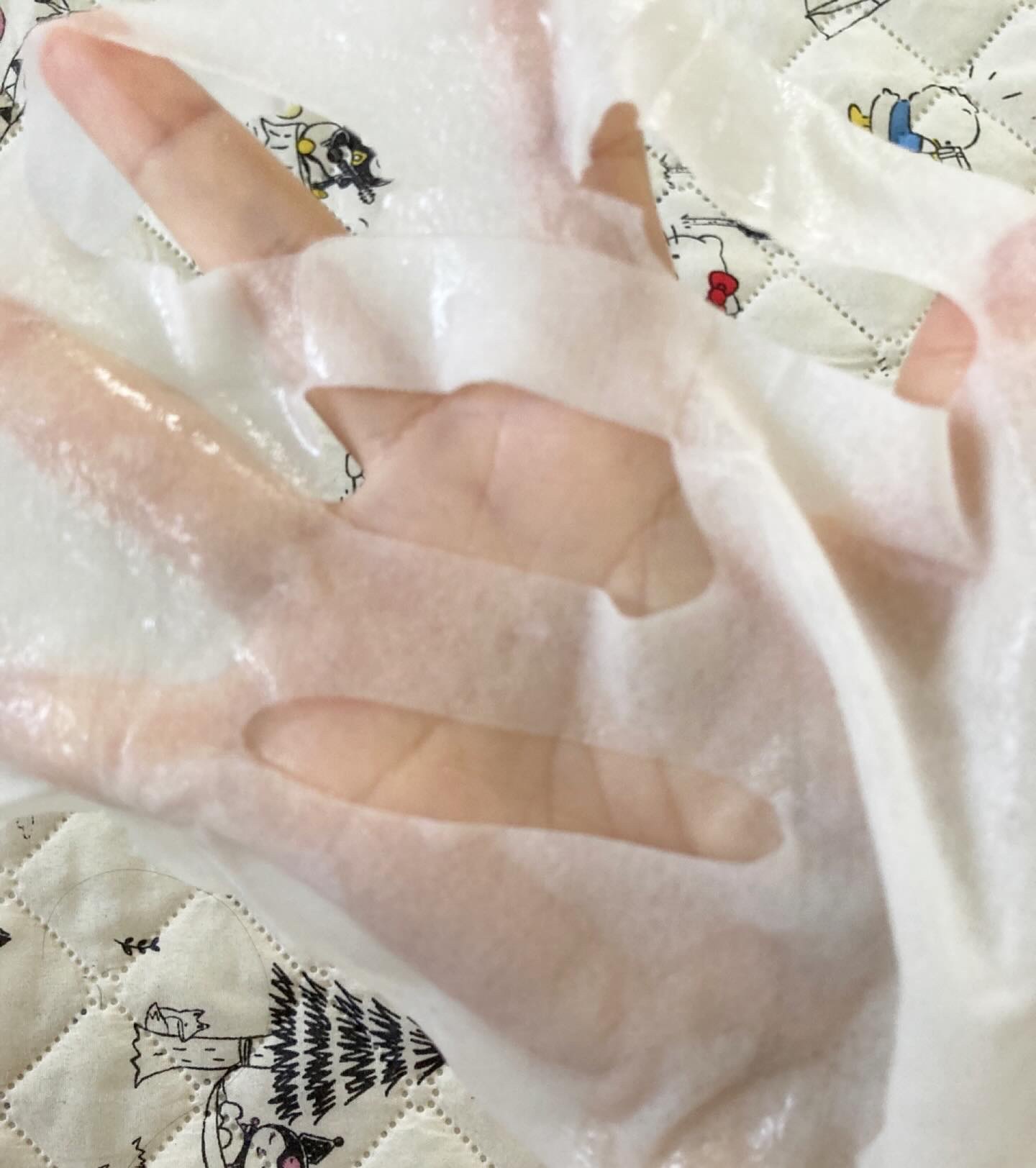 チェリーブロッサム コラーゲンマスク/REACNF/シートマスク・パックを使ったクチコミ（3枚目）