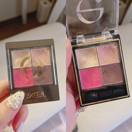 リアルクローズシャドウ/excel/アイシャドウパレットを使ったクチコミ(1枚目)