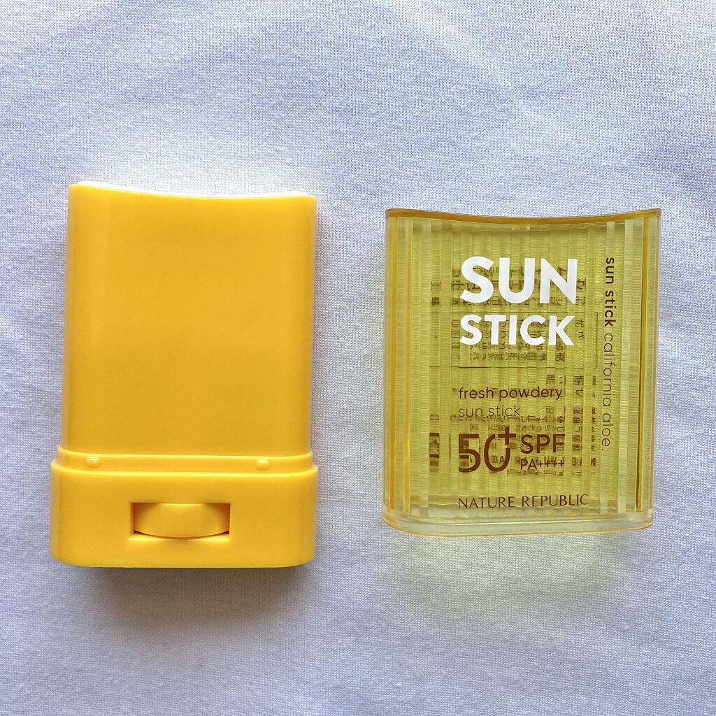 サラサラSUNデュオ サンスティック /ネイチャーリパブリック/日焼け止めスティックを使ったクチコミ（2枚目）