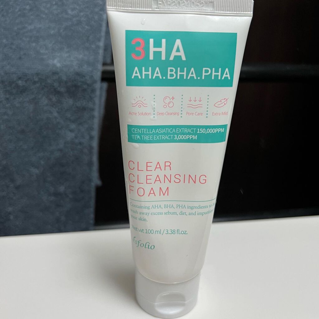 3HAクリアークレンジングフォーム/ESFOLIO/洗顔フォームを使ったクチコミ（3枚目）