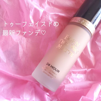 ボーン ディス ウェイ アンディテクタブル 24H マット ファンデーション/Too Faced/リキッドファンデーションを使ったクチコミ(1枚目)