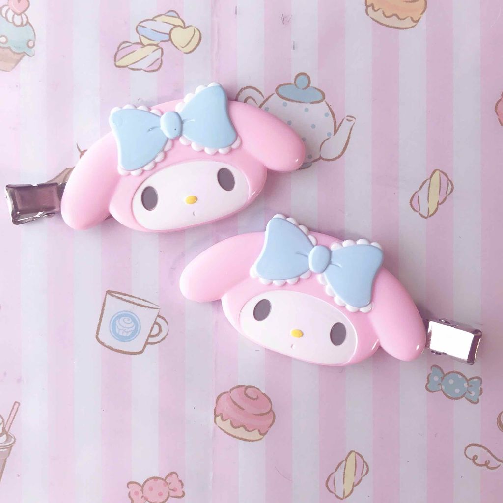 前髪クリップ/サンリオ/ヘアアクセサリーを使ったクチコミ（1枚目）