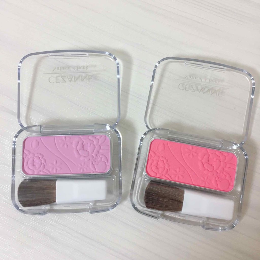 ナチュラル チークN/CEZANNE/パウダーチークを使ったクチコミ（2枚目）