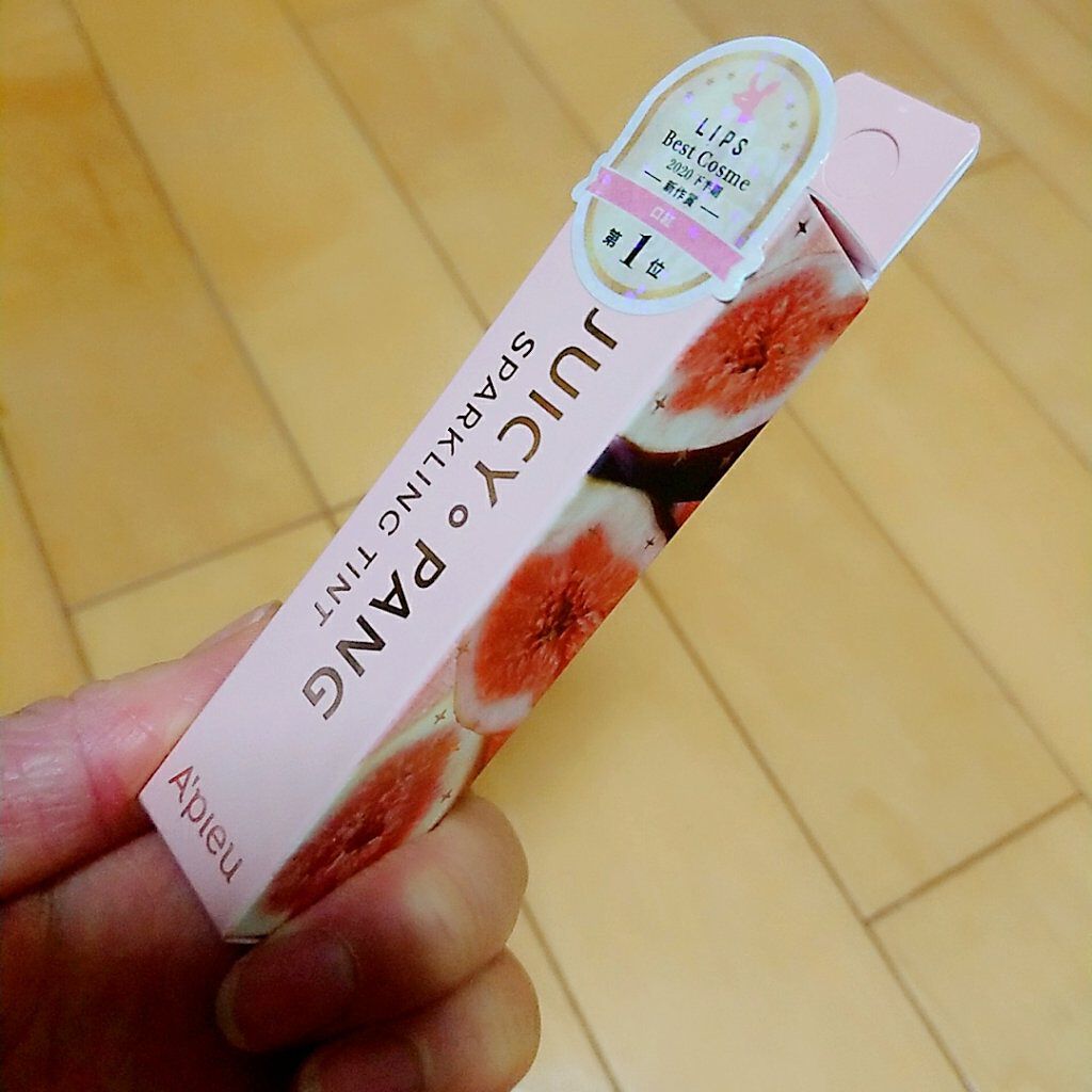 アピュー ジューシーパン スパークリングティント/A’pieu/口紅を使ったクチコミ(3枚目)