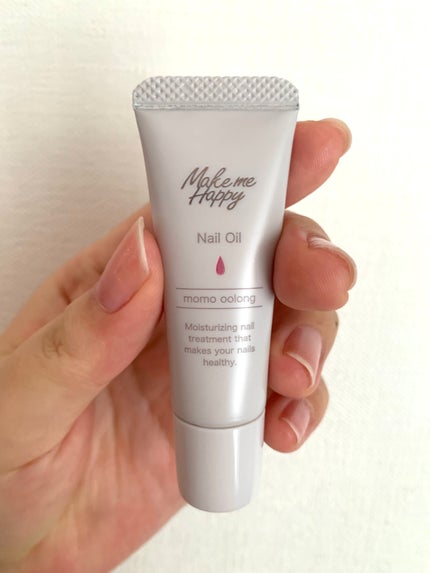 メイクミーハッピー ネイルオイル momo oolong/キャンメイク/ネイルオイル・トリートメントを使ったクチコミ(1枚目)