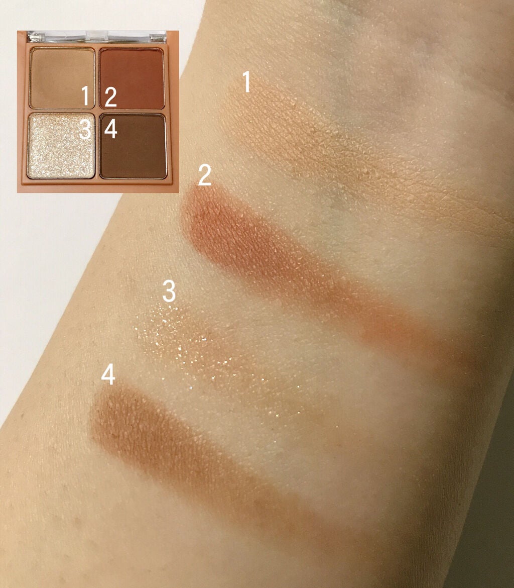 ベターザンアイズ ミュージックシリーズ/rom&nd/アイシャドウパレットを使ったクチコミ(3枚目)