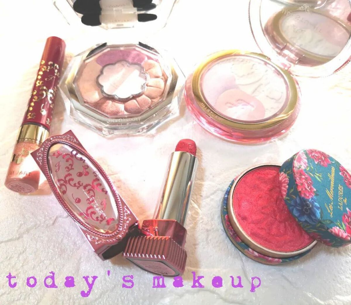 ルージュ リップジュエル ジェミーサテン 109 cherry rum fizz ＜ミッドナイトチェリー＞（限定色）/JILL STUART/口紅を使ったクチコミ（1枚目）