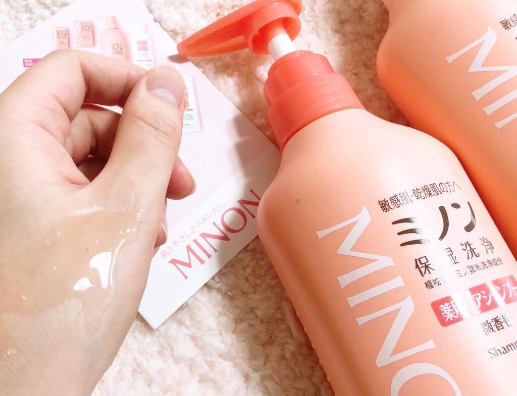 ミノン薬用ヘアシャンプー／薬用コンディショナー/ミノン/市販シャンプーを使ったクチコミ（2枚目）