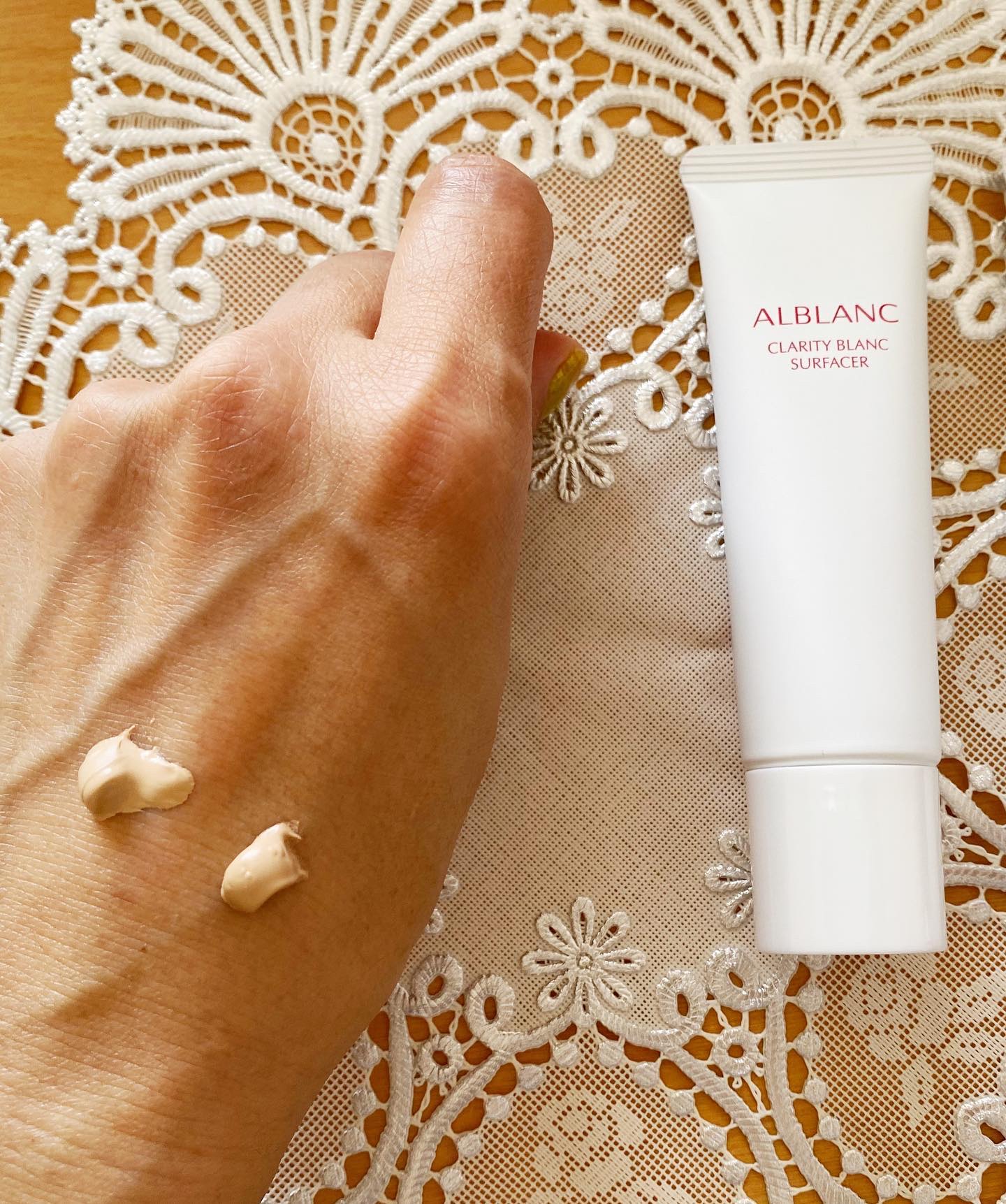 クラリティブラン サーフェイサー/ALBLANC/化粧下地を使ったクチコミ（3枚目）