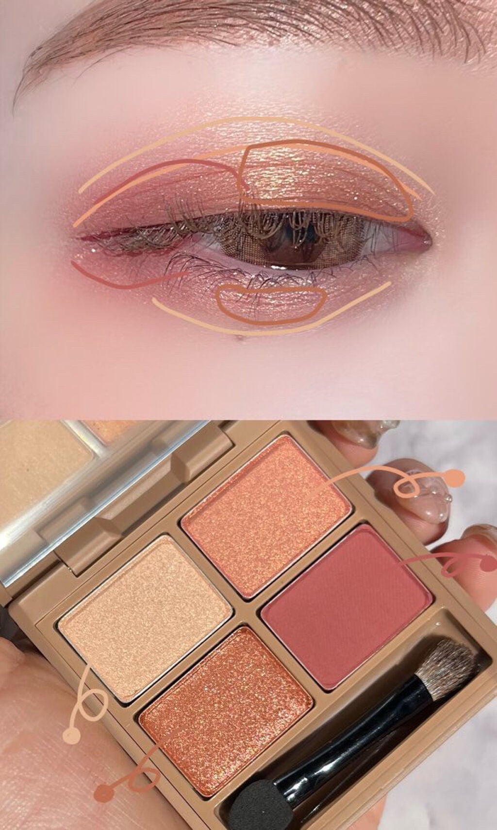 nuance eye blend/nuance eye blend/アイシャドウパレットを使ったクチコミ(3枚目)