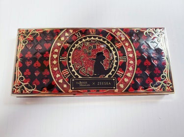 アリスドリームランドシリーズ 12色アイシャドウパレット（ZEESEA×大英博物館） 03 桃色フラミンゴ/ZEESEA/アイシャドウパレットを使ったクチコミ（1枚目）