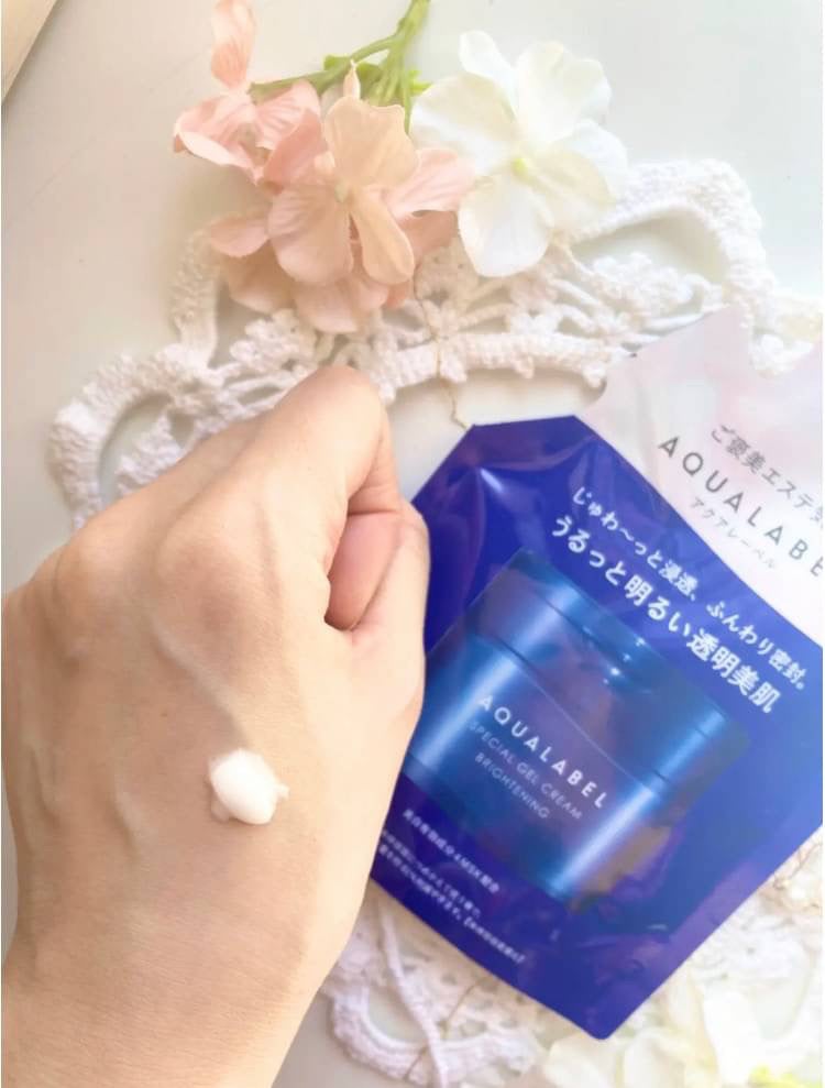 スペシャルジェルクリーム EX (ブライトニング) /アクアレーベル/オールインワン化粧品を使ったクチコミ(2枚目)