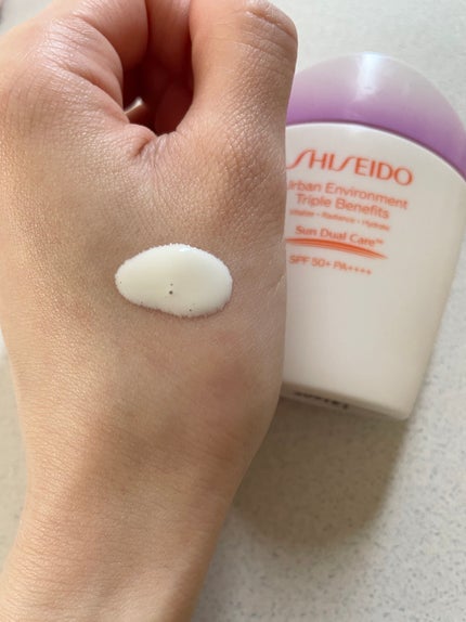 アーバン トリプル ビューティ サンケア エマルジョン/SHISEIDO/日焼け止めミルクを使ったクチコミ(3枚目)