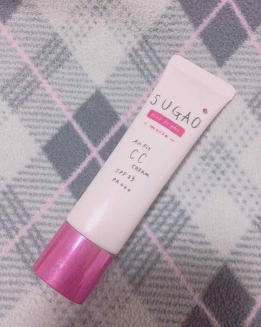 SUGAO® AirFitCCクリーム ピンクブライトのクチコミ「♡SUGAO AirFitCCクリーム ピンクブライト SPF23 PA+++♡

メイクを本.....」（1枚目）