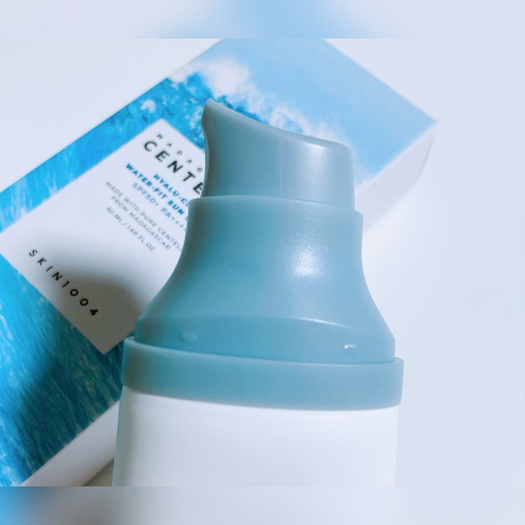 ヒアルーシカ ウォーターフィット サンセラム/SKIN1004/日焼け止めローションを使ったクチコミ(2枚目)