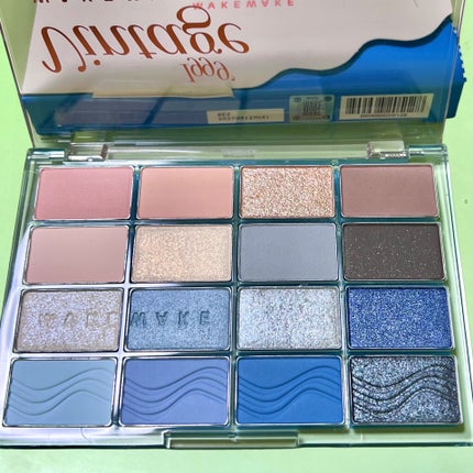 ソフトブラーリングアイパレット/wakemake/アイシャドウパレットを使ったクチコミ(2枚目)