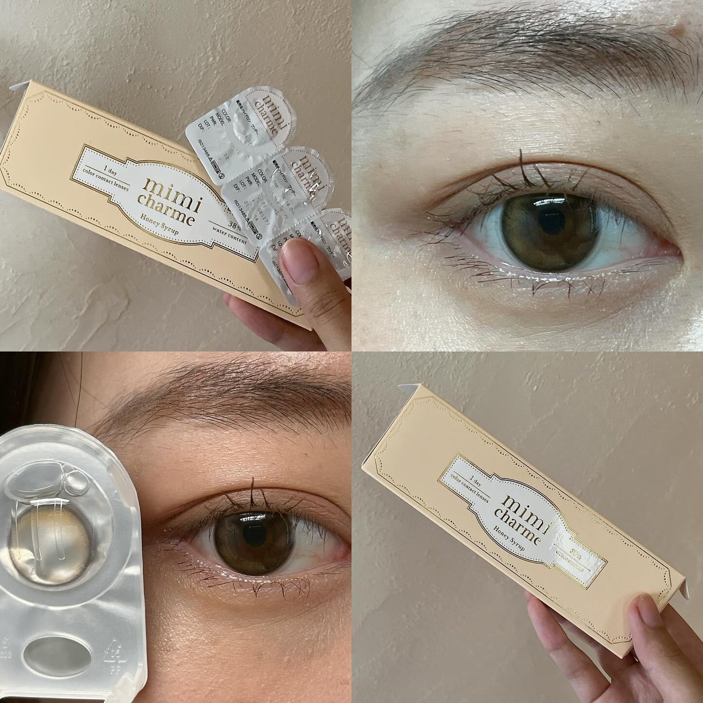 mimi charme 1day/mimi charme/ワンデー(1DAY)カラコンを使ったクチコミ(3枚目)