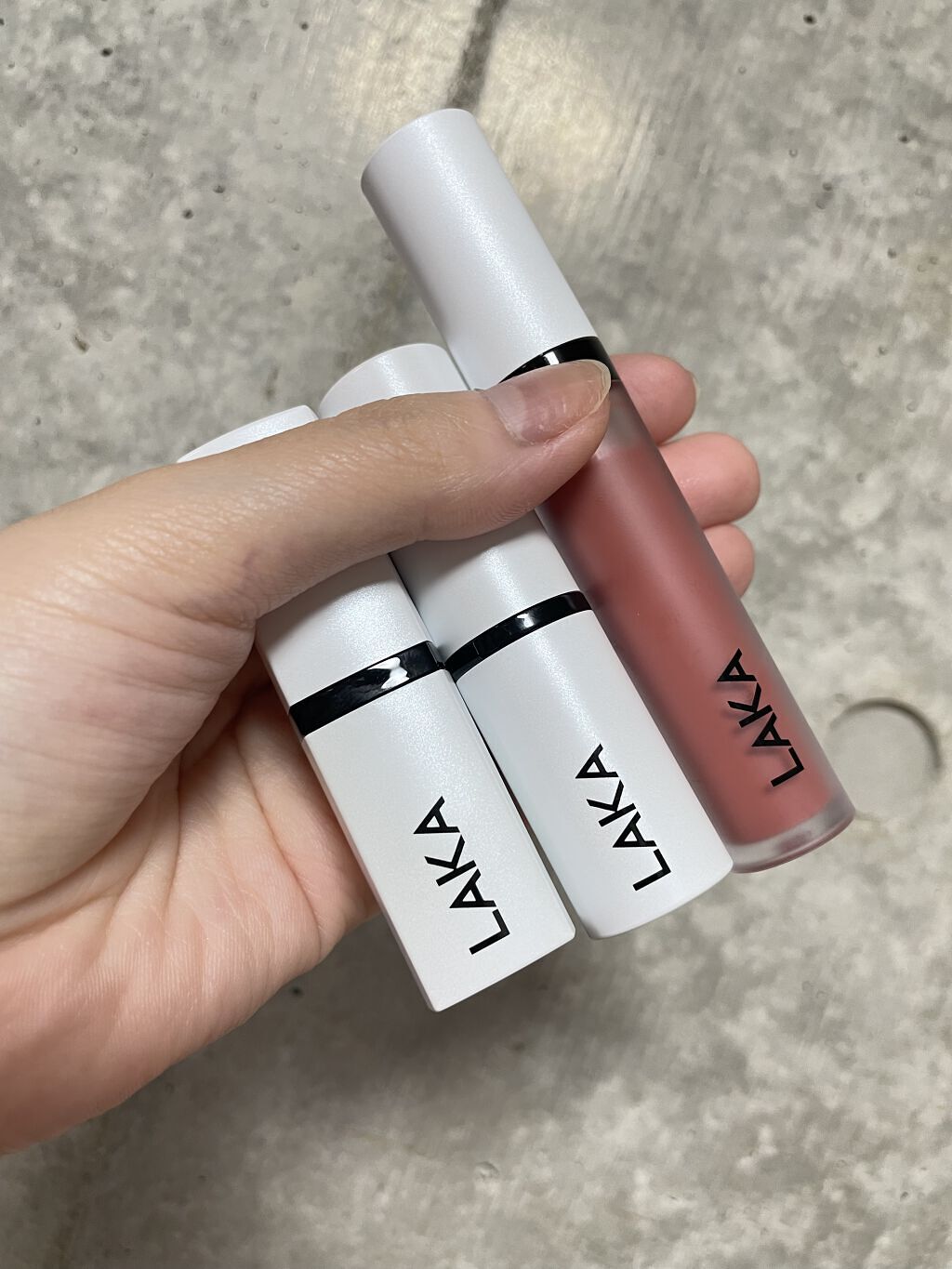 スムースマットリップスティック/Laka/口紅を使ったクチコミ（1枚目）