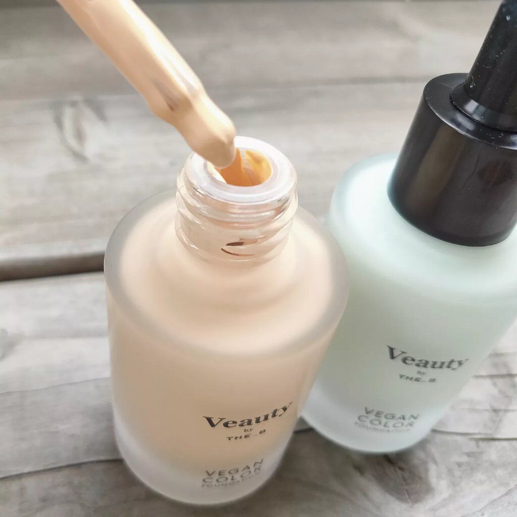 ヴィーガン カラーファンデーション/Veauty by THE_B/リキッドファンデーションを使ったクチコミ（2枚目）