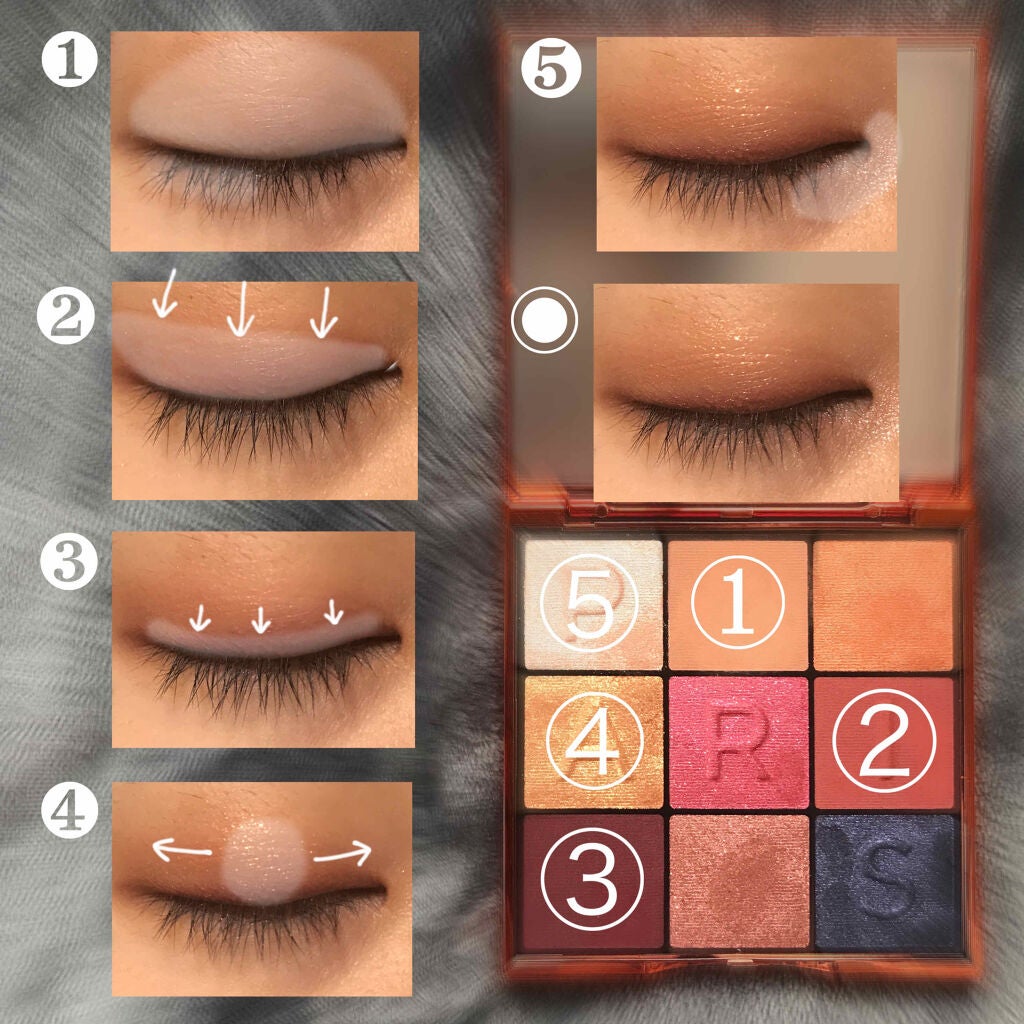 パリエレクトリックナイト アイシャドウ パレット/ロレアル パリ/アイシャドウパレットを使ったクチコミ(2枚目)