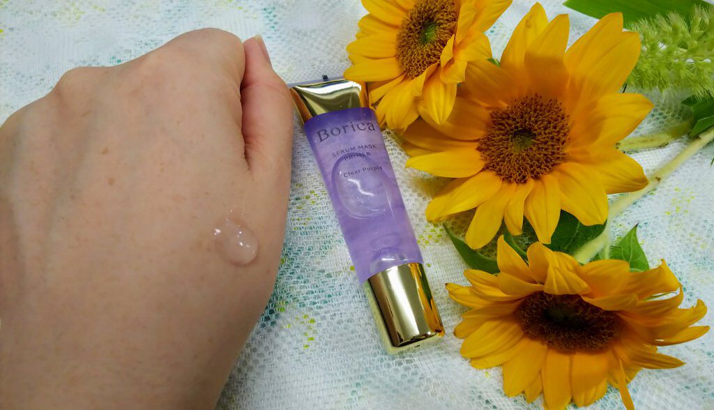 美容液マスクプライマー<クリアパープル>/Borica/化粧下地を使ったクチコミ(3枚目)