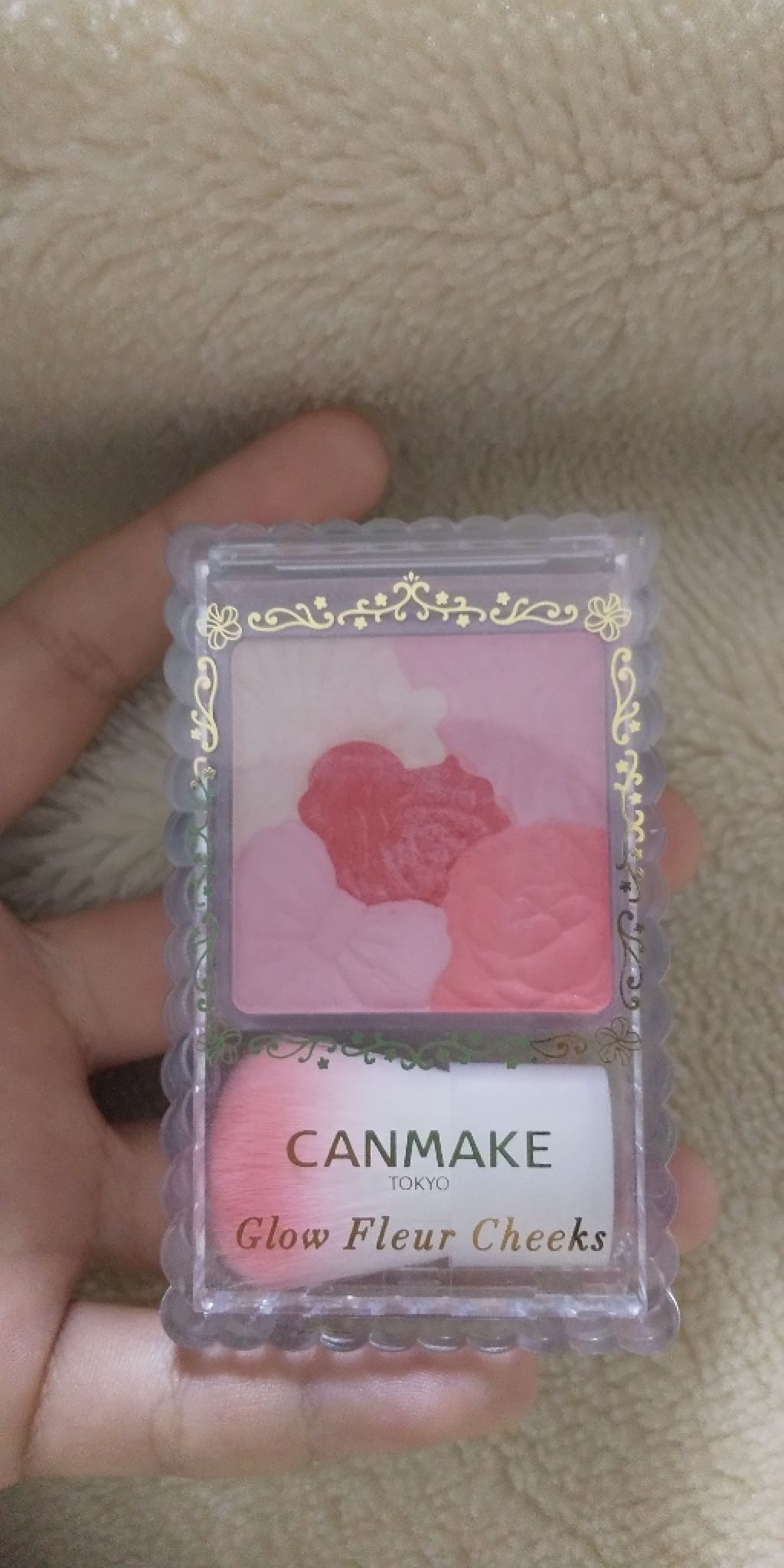 グロウフルールチークス/キャンメイク/パウダーチークを使ったクチコミ(3枚目)