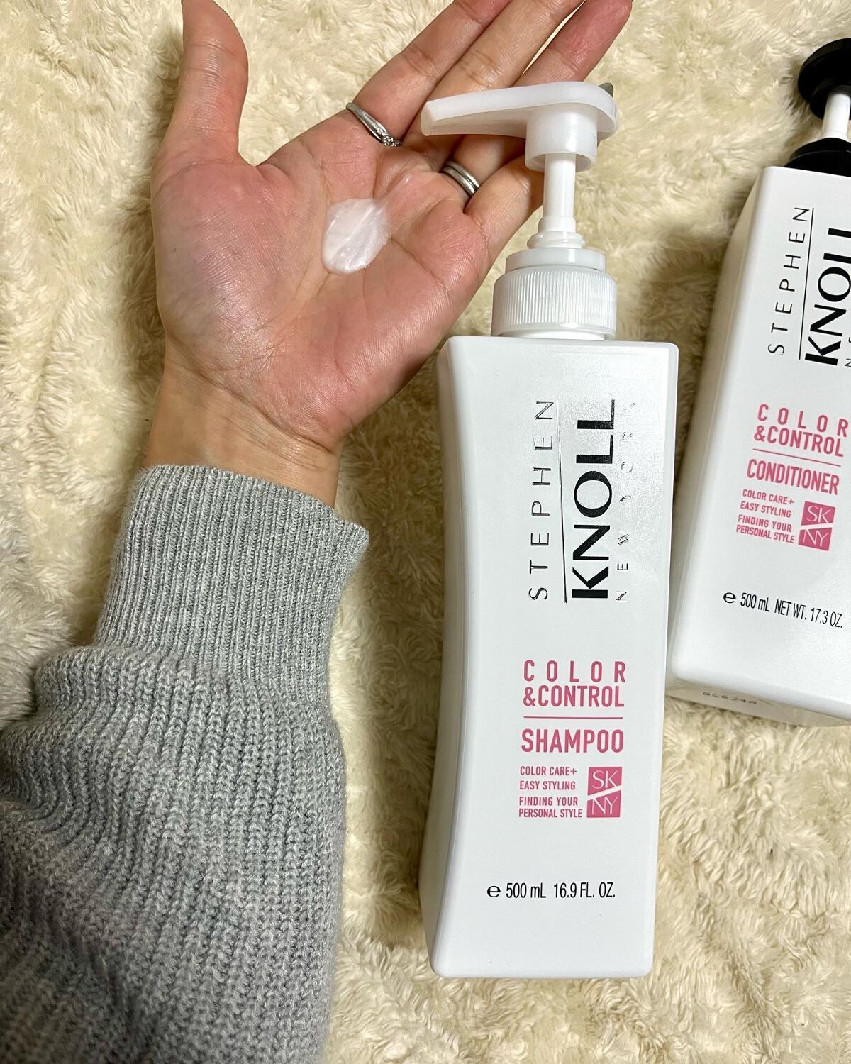 カラーコントロール シャンプー/スティーブンノル ニューヨーク/市販シャンプーを使ったクチコミ(3枚目)