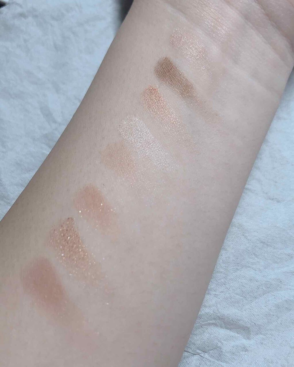 UR GLAM　BLOOMING EYE COLOR PALETTE/U R GLAM/アイシャドウパレットを使ったクチコミ（3枚目）