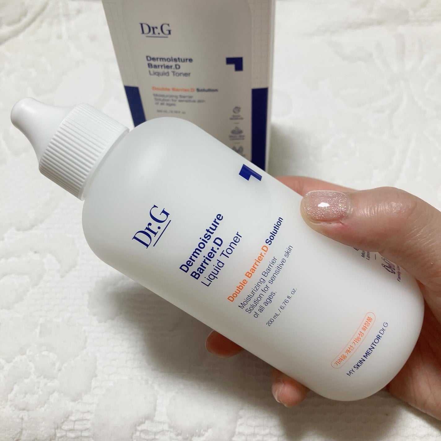 ザモイスチャーバリアDリキッドトナー/Dr.G/化粧水を使ったクチコミ(2枚目)