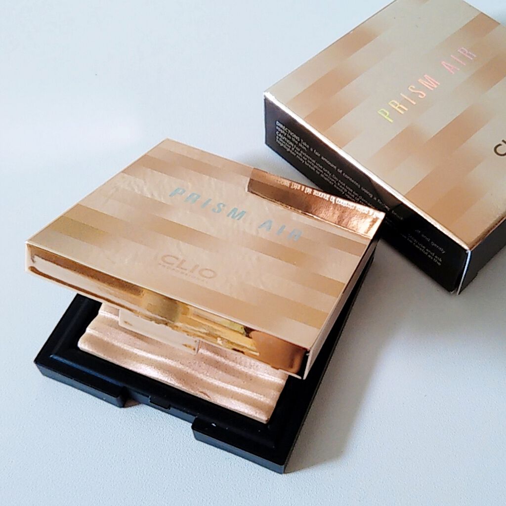 プリズム エアー ハイライター 02 FAIRY PINK/CLIO/パウダーハイライトを使ったクチコミ（3枚目）