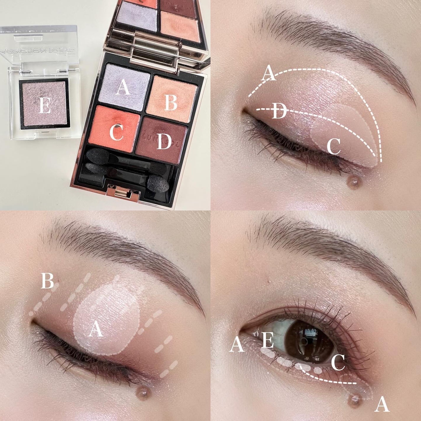 アイカラーレーション/LUNASOL/アイシャドウパレットを使ったクチコミ(3枚目)