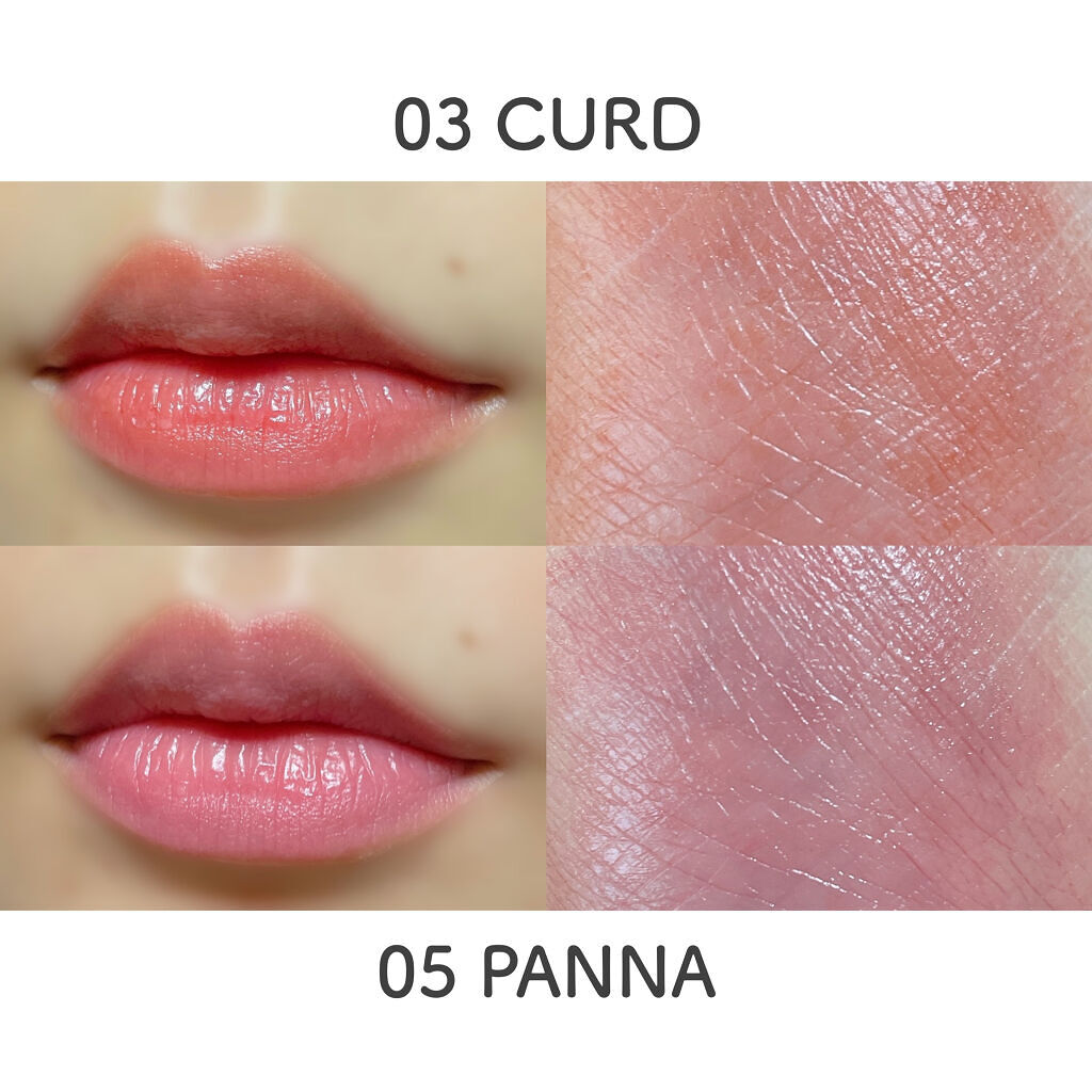 ミルキーデュバーム 05 Pana/HOLIKA HOLIKA/口紅を使ったクチコミ（2枚目）
