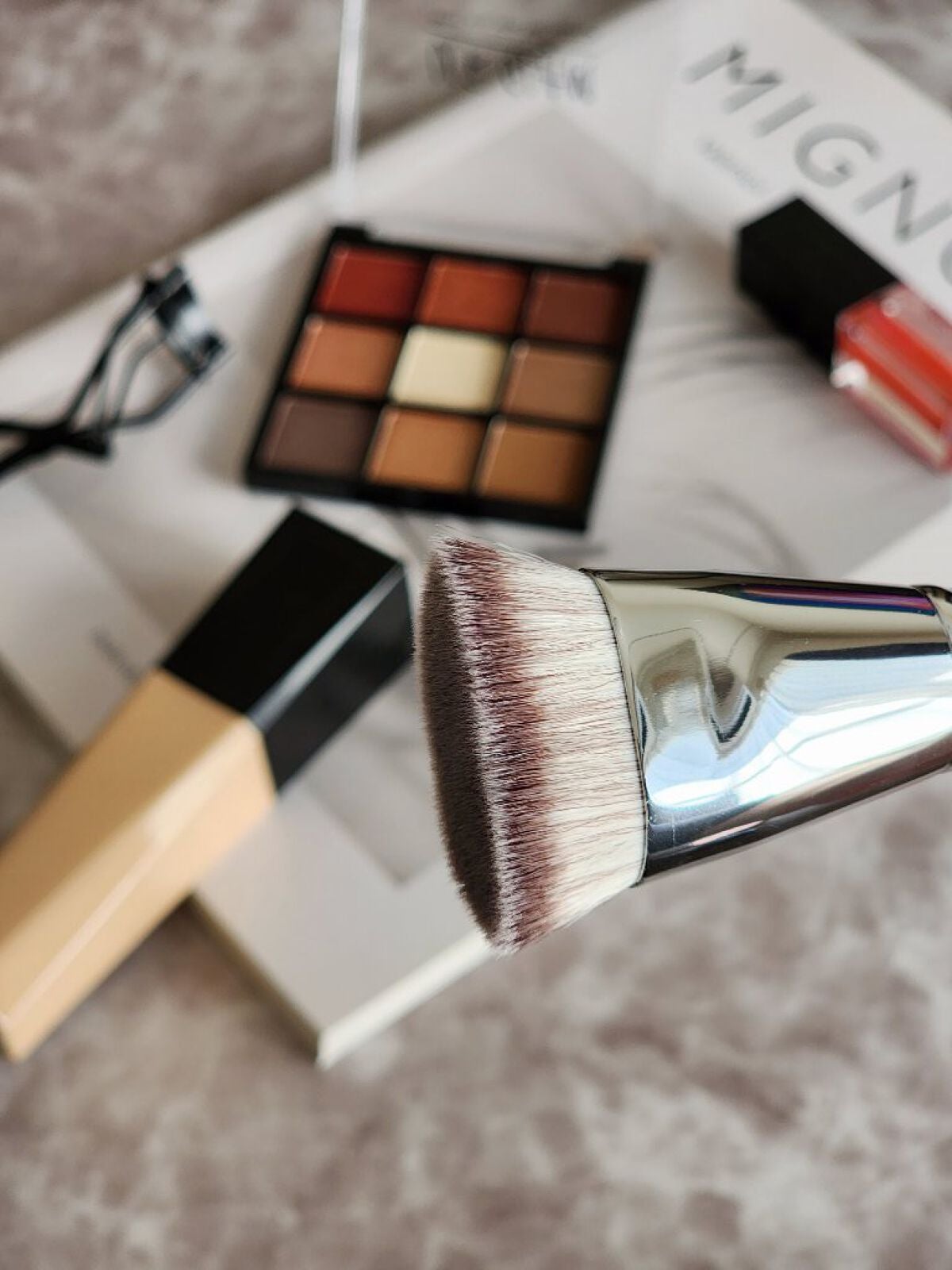 マルチファンデブラシ /ロージーローザ/メイクブラシを使ったクチコミ(5枚目)