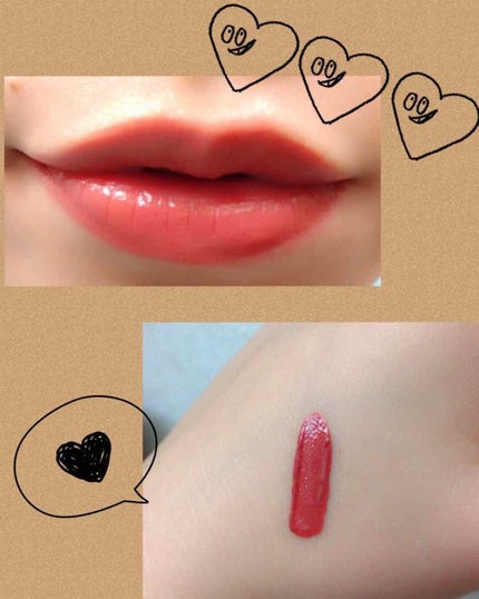 カラーティントリップ/CEZANNE/リップティントを使ったクチコミ(2枚目)