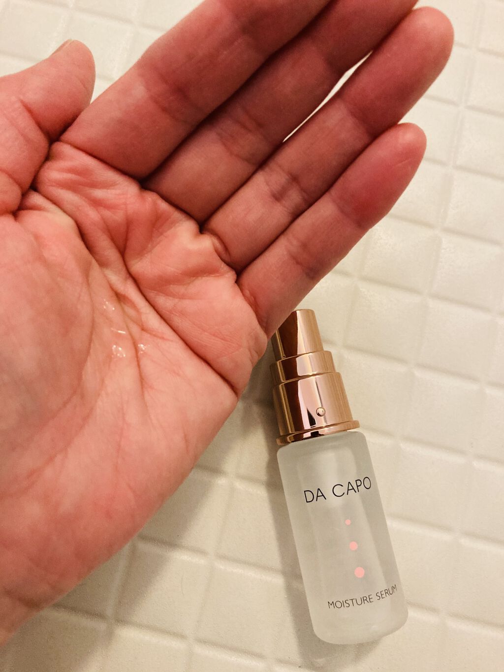 モイスチャーセラム/DA CAPO/美容液を使ったクチコミ（3枚目）