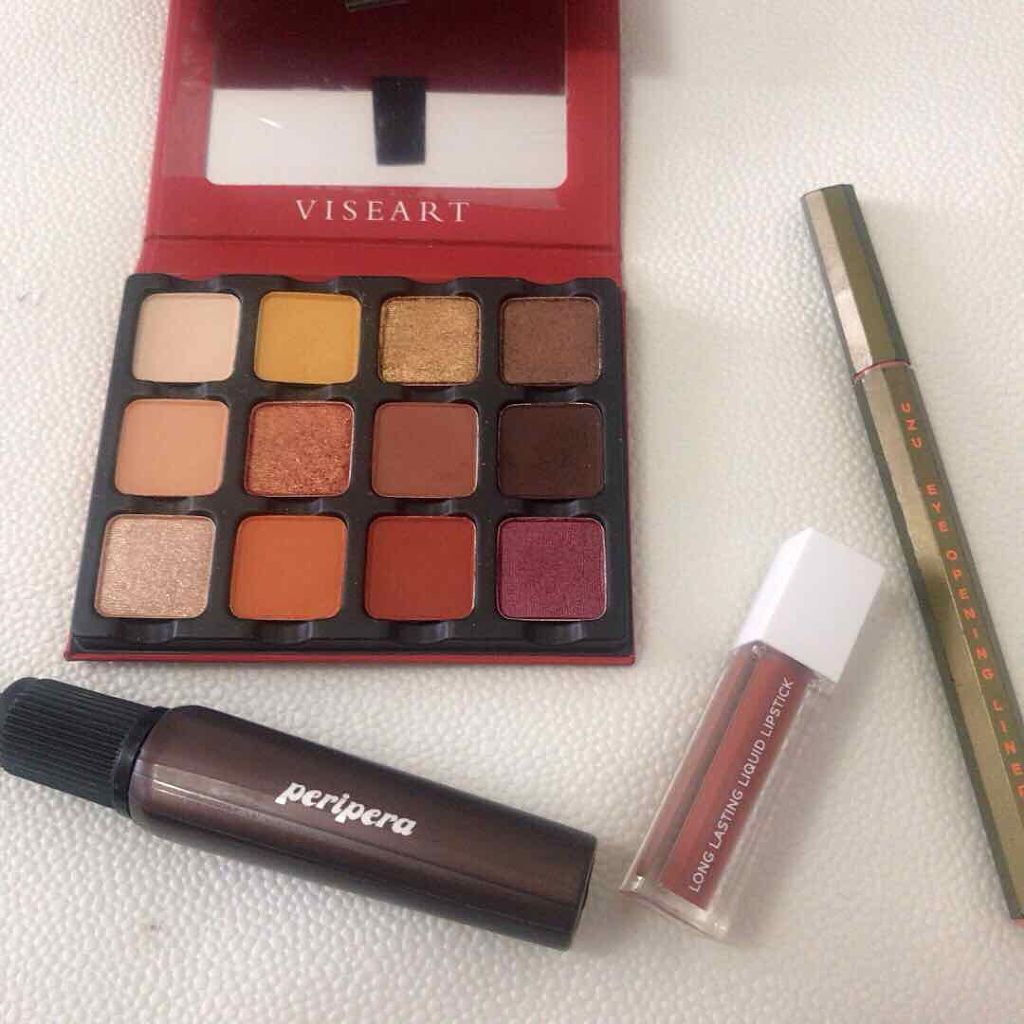 Paris EDIT Eye Shadow Palette/VISEART/アイシャドウパレットを使ったクチコミ(3枚目)